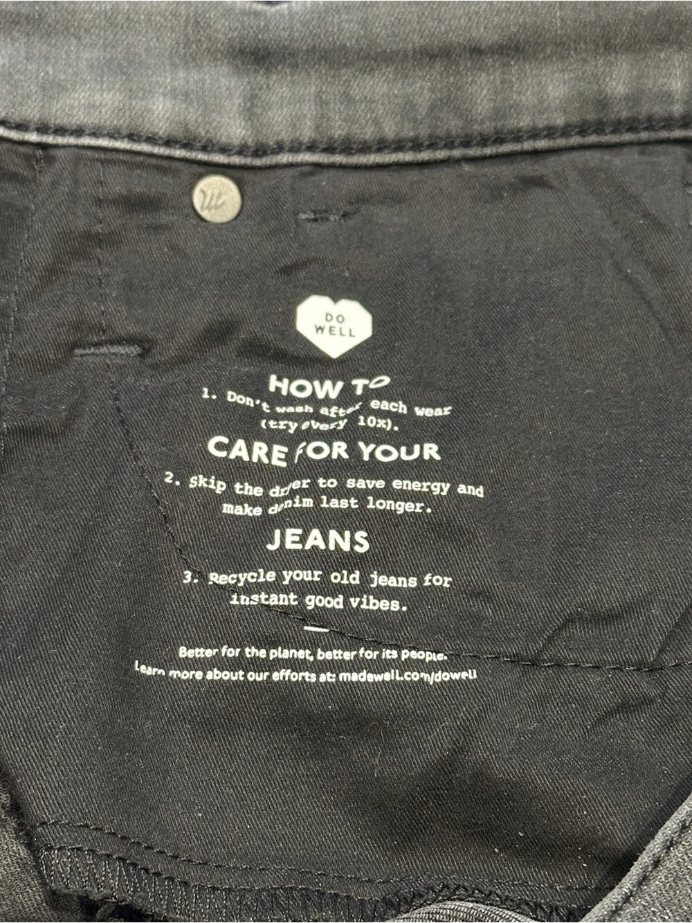 Madewell Black 9” Mid-Rise Skinny Jeans Size 30 - Picture 10 of 15